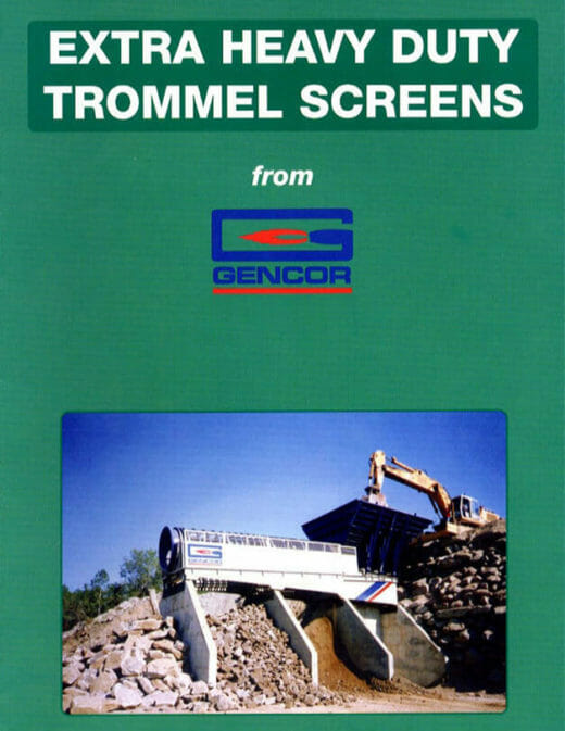 Gencor Extra Heavy Duty Trommel Screens