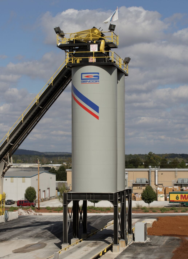 Hot Mix Storage Silos, Gencor Silos